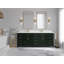 Ensemble de meuble-lavabo double 84 po Huntwood-867182806