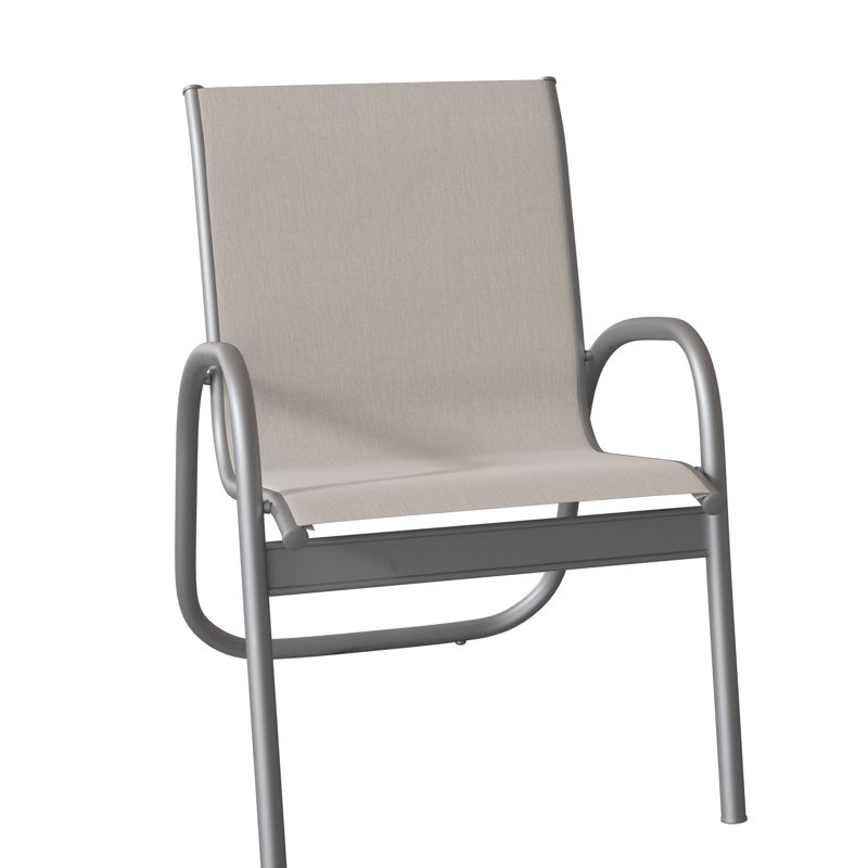 Fauteuil de patio Gardenella, Désert texturé, Huître Augustine