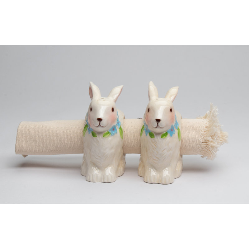 Bunny Salt And Pepper Shaker Set