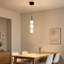 Luminaire suspendu 3 lumières sphériques 1 lumière avec télécommande