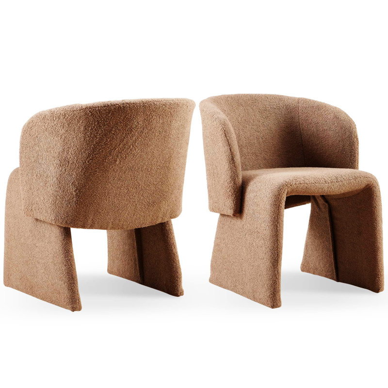Chaise d'appoint moderne Modern, Brun