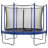 Machrus Upper Bounce Trampoline Enclosure Net, Fits 16' Round Frame, Using 6 Poles (or 3 Arches)