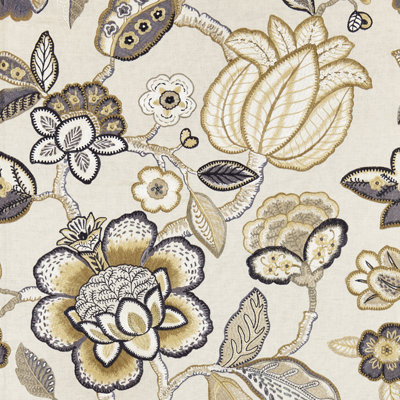 Botanica Coromandel Embroidery Fabric