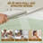 Doux Waterfall Deck-Mount Bathtub Filler Faucet with Diverter and Handheld Shower-110841706