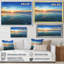 Paysage marin «Seashore with Distant Sunset», reproduction de photo-1990656178-1908723992-1990656171