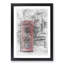 A Red Telephone Box - Single Picture Frame Painting on MDF-56868390-56868393