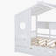 Lit en bois avec lit gigogne-642792196-642792197