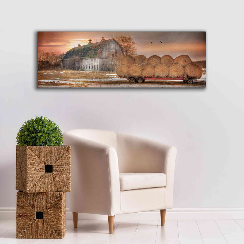 Gracie Oaks «Sunset On The Far» par Lori Deiter, H 20 po x l 60 po x P 1,5 po
