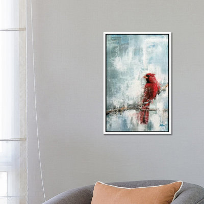 Wintry Red by Christopher Lyter - Print on Canvas