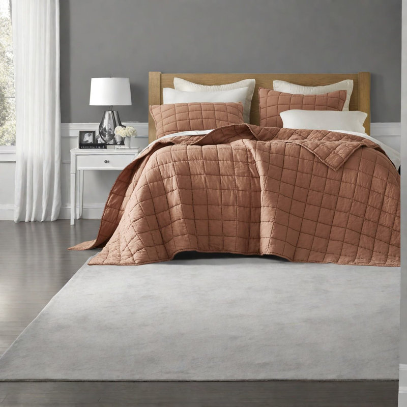 Premium Linen Bedding Sets With Durable Quilt, Cozy Style