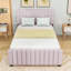 Lit plateforme double tapissier avec lit gigogne-1459487295