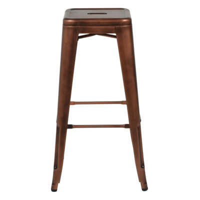 Katsikis Metal Outdoor Stool