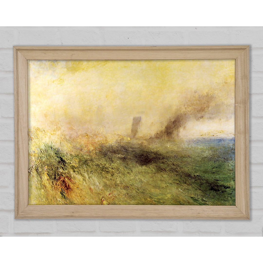 Meereslandschaft Folkestone von Joseph Mallord Turner - Einzelner Bilderrahmen Kunstdrucke