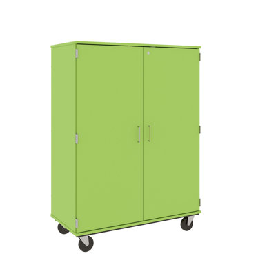 6 Compartment Classroom Cabinet with Casters