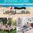 2Pk Face Down Tanning Chair With Face Arm Hole,5-Position Adjustable Folding Lounge Chair-97765406