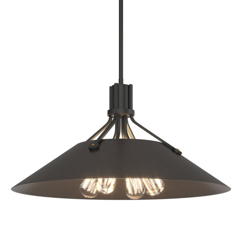 Henry 4 - Light Single Cone Pendant, Bronze, Oil Rubbed Bronze