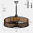 20" Boho Plug-in Outdoor Non-hardwired Caged Ceiling Fan with LED Light and Remote-733319158