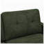 Canapé rembourré en polyester capitonné l 29,9 po x P 67,7 po x H 34,6 po Engage