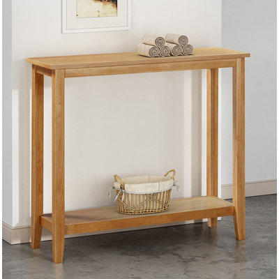 Isys 90cm Solid Wood Console Table