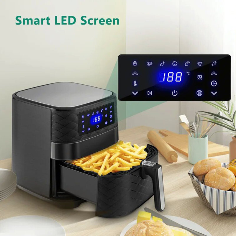 WOLTU 5.5L Air Fryer Oven, Black