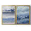 «Soft Solace Indigo», reproduction encadrée de qualité supérieure - prête à être accrochée-61454150-61454140