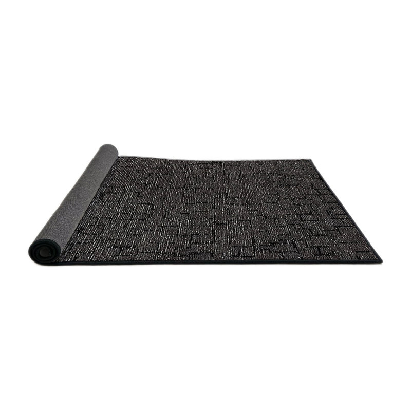 Tapis noir, Rond 8 pi