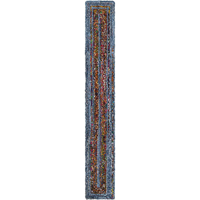 Tapis de couloir en coton Munford, Tapis de couloir 1 pi 2 po x 8 pi
