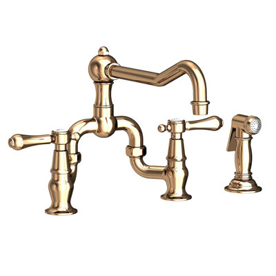 Chesterfield Bridge Faucet with Side Spray