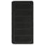 Tapis de rangement intérieur / extérieur en caoutchouc noir antidérapant et facile à nettoyer RDM