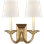 Chapman & Myers Flemish Double Sconce
