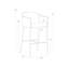 Kylin Upholstered Bar Stool with Metal Frame