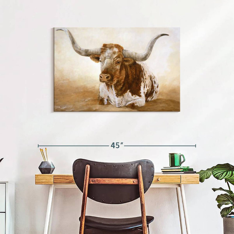 Easy Rider Cow, 24" H x 36" W
