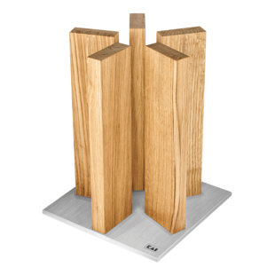Kai Oak Magnetic Knife Block