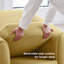 Fauteuil demi-tonneau en polyester 36,6 po Mykel-1825051994