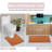 Bruss Luxury Solid Color Bath Rug Reversible-93139035-93139044