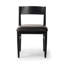 Chaise en cuir Harding