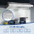 30" 600 CFM Convertible Under Cabinet Range Hood Push Button Control 3 Speed with LED Lights Charcoal Filter Stainless Steel Silver