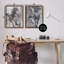 «Free Spirit Wind Dancer Horse», ensemble de 2 toiles flottantes encadrées par Albena Hristova-1150281906-1150281907