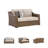 Anikyn Outdoor Loveseat With Cushion