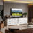 47" 6 Drawer Dresser,Double Dresser For Bedroom, High Quality Chest Of Drawers For Living Room, Hallway, Closet-651550935-643646808