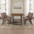Tucson 78-Inch Live Edge Wood Dining Table