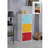 15.9 " Wide 3 - Shelf Storage Cabinet with