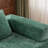 Floor Couch,Compression Sofa,Convertible Floor Sofa Bed-With Pillow Back Support Armrest,Comfy Futon Couch Lounge Sleeper Bed,Chenille Fabric,For Living Room Bedroom (Dark Green)-1531313320