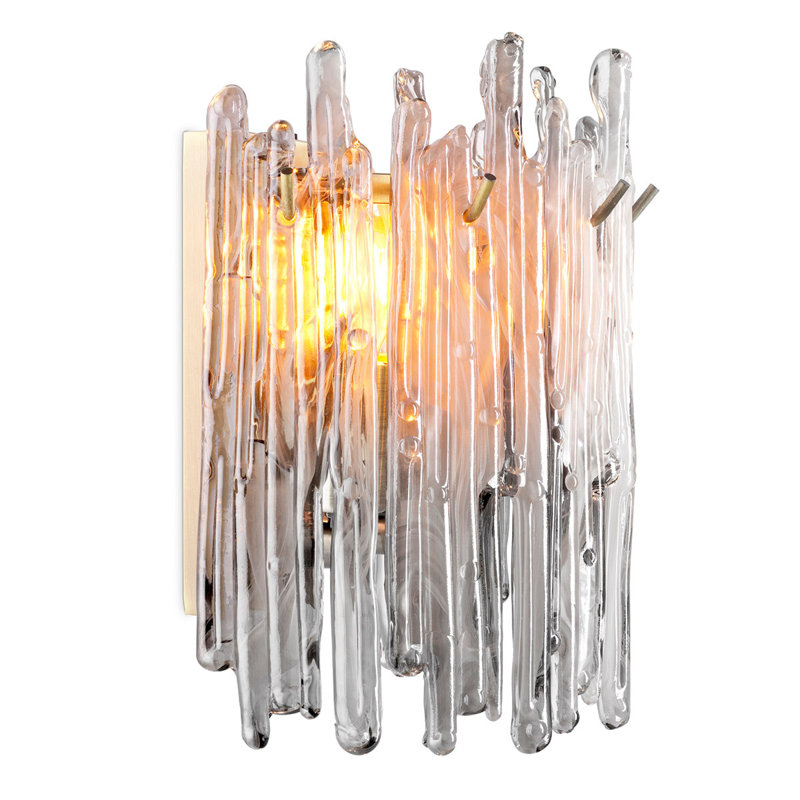 Saint Roch Iron Flush Mounted Sconce