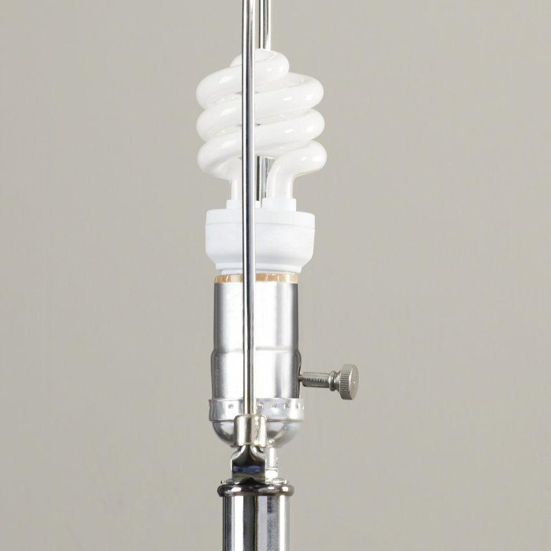Lampe de table de 34,5 po Barrington, Transparent