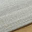 Romano Hand Loomed Wool Striped Area Rug in Gray-199320746