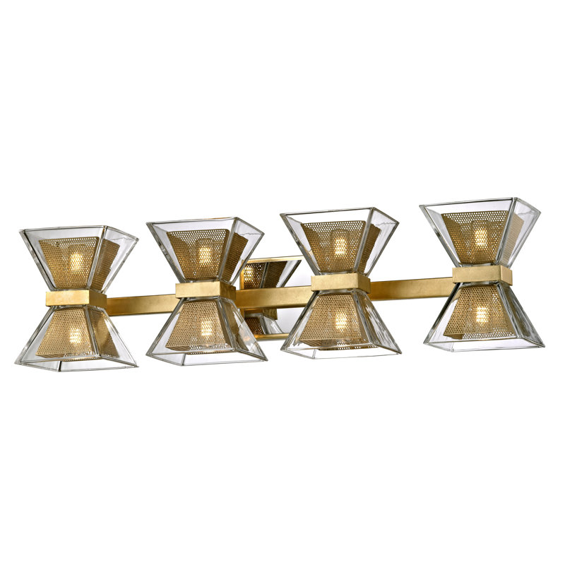 Expression 8 - Light Vanity Light, Gold Leaf
