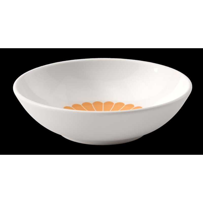 Villeroy & Boch Fleur Bleu Collection Dessert Bowl, Premium Porcelain, Made in Germany, Dishwasher and Microwave Safe, Small Bowl for Desserts, & Snacks, 3.75 oz Capacity,5.25x1 in, Blue