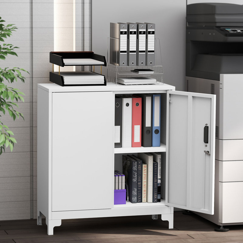 80cm Wide 0 -Drawer File Cabinet, White