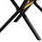 Retro Rectangular Stretch Dining Table With Black Fine Sand Iron Foot Base-1618548739-1618548749